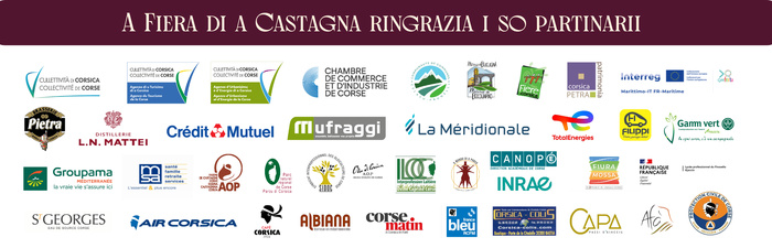 A Fiera di a Castagna ringrazia i so partinariì