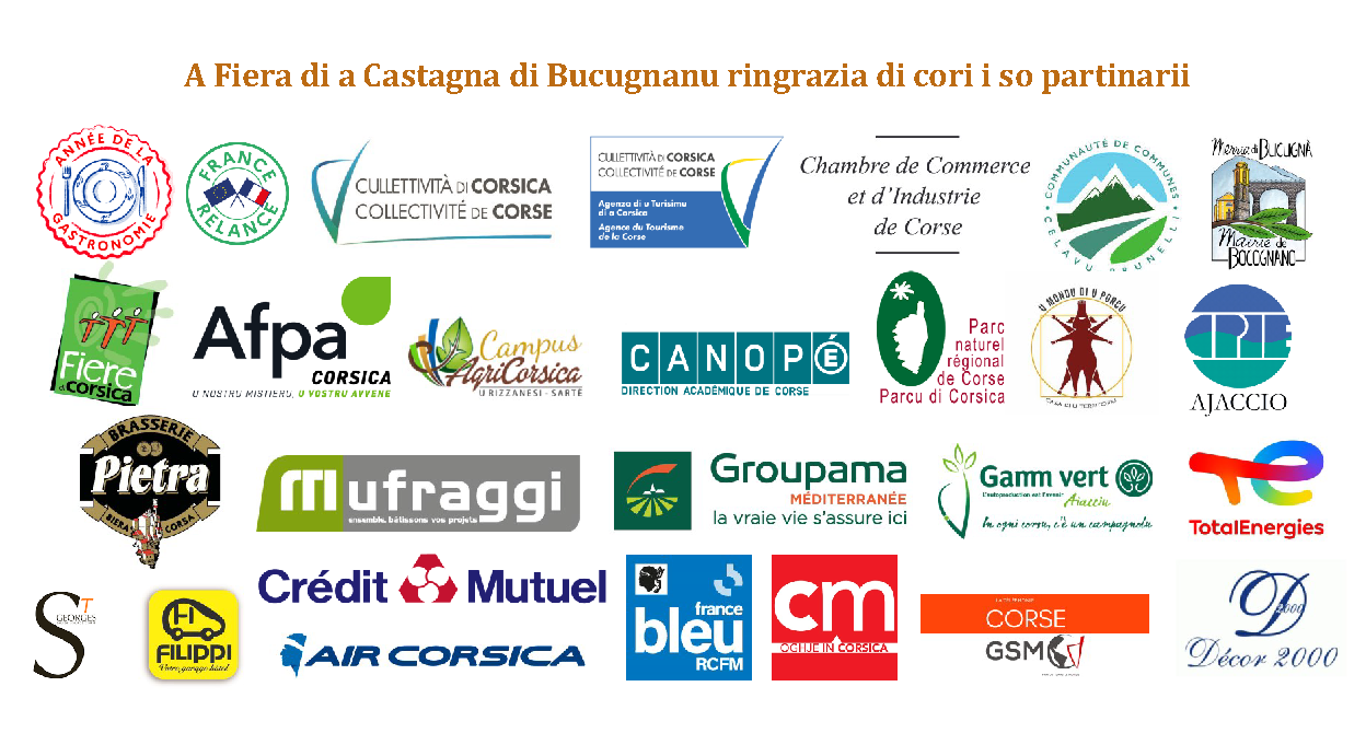I Partinarii di a 40ma Fiera di a Castagna